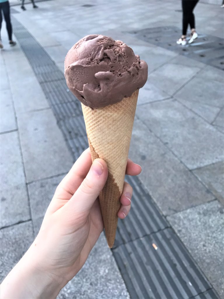 Madrid eats helado